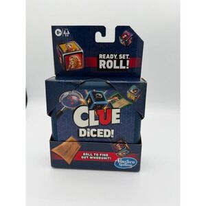 Clue Diced! Hasbro Gaming Travel Dice Mystery Game F2956 New
